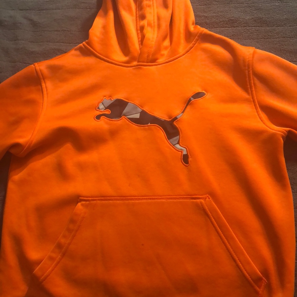 boys puma hoodie